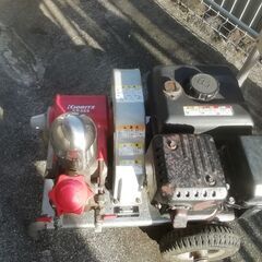 中古　エンジン動噴　共立SP355 点検整備済み！農業機械　高圧洗浄機の画像