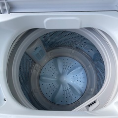 ハイセンス　冷蔵庫・洗濯機(2023年)と収納棚のセットの画像