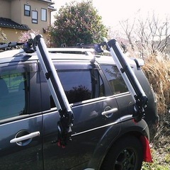 エルグランド e52　キャリア　PIAA ピア TERZO スキー　スノボー　スライド キャリア   エルグランド　エスティマ  の画像