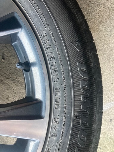 18インチタイヤとホイールセット最終値下