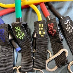 STEADY ステディ 強度別トレーニングチューブ5本セットの画像