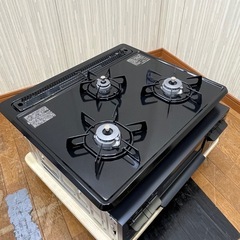 ☆未使用☆ Harman ハーマン ビルトインガスコンロ LPガス用 DG32T1VQ1 メタルトップ ホーロートップの画像