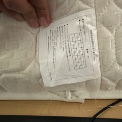クイーンマットレス　汚れあり　自宅引き渡しに限り無料の画像