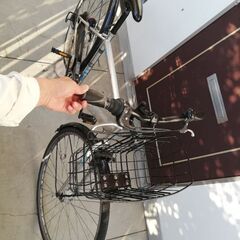 明日まで価格　27インチ自転車　変速ありの画像