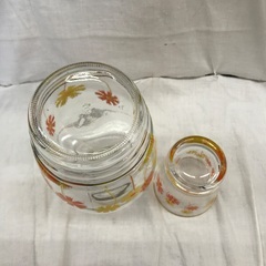 ☆ドリーム2号館☆ジモティー割引/レトロ 水差し・グラスセット ※中古の画像