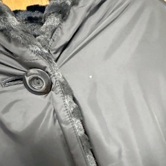 Otto 3L　フード付き リバーシブル ゼブラ柄ロングコートの画像