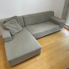 超美品‼️Francfranc 元値20万円 L字形ソファーの画像