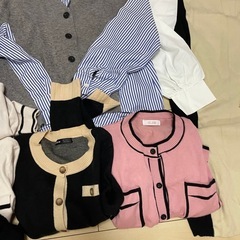 バイカラー　切り替えデザインの画像