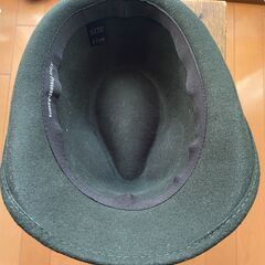 メンズ　中折れハット ５７㎝　春、秋用の画像