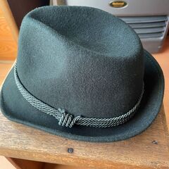 メンズ　中折れハット ５７㎝　春、秋用の画像