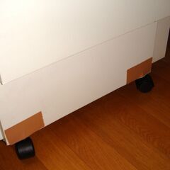 ミシン台 作業台 折りたたみ 洋裁  机 伸縮 収納 コンパクト W455～1575　訳アリ　裁縫の画像