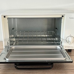 ヤマダセレクト オーブントースター 2023年製 YT-V10J ホワイト 白 1000W ヤマダオリジナル 家電 札幌市白石区の画像