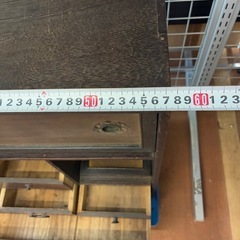 ★アンティーク★レトロ 茶棚 和箪笥 飾り棚・約高さ61cm×横幅57.5cm※開戸の一部が外れてます。の画像