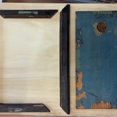 ★アンティーク★レトロ 茶棚 和箪笥 飾り棚・約高さ61cm×横幅57.5cm※開戸の一部が外れてます。の画像