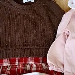 【無料ユーズド】80～90cmの女児服の画像