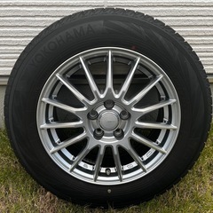 【シエンタ】ヨコハマタイヤ アイスガード70 美品の画像