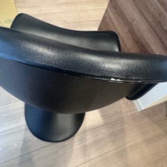 Panton風チェア　椅子 ブラックの画像