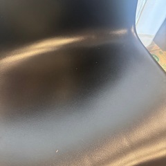 Panton風チェア　椅子 ブラックの画像