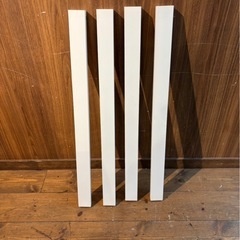 IKEA ヴィハールス　白　ダイニングテーブル　円形テーブル　ラウンドテーブルの画像