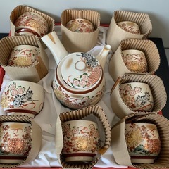 九谷焼　急須　湯呑み　セットの画像