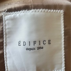 EDIFICE メンズコート　新品の画像