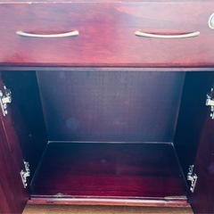 木製シェルフ棚　傷ありの画像