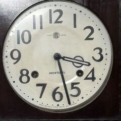 ゼンマイ式 柱時計 振り子時計 昭和レトロ の画像