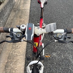 Ferrari クロスバイク レッド　ジャンク　大阪府の画像