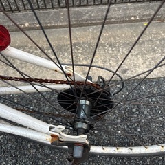 Ferrari クロスバイク レッド　ジャンク　大阪府の画像