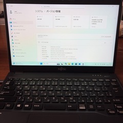 第8世代LIFEBOOK U939/B B5ノートPC Core i5 8GB①の画像