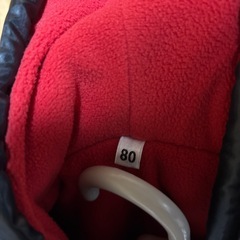 ベビー　暖かいフリース　ロンパース　80センチの画像