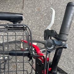 【11/23までに引き取れる方】【値下げ交渉可】ブリヂストン　シュライン　24インチ　赤　レッド  クロスバイクの画像