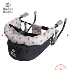 数回使用 テーブル用ベビーチェア 西松屋Smart Angel の画像