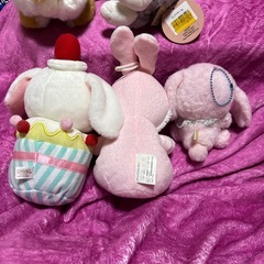 うさぎの　ぬいぐるみ　5点セット　バラ売り可能の画像