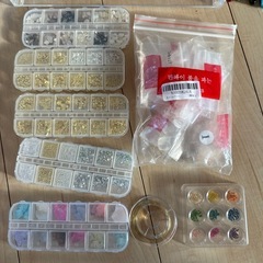 【引き渡し者決定済】ネイルアートセットの画像