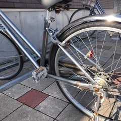 中古自転車状態良好の画像