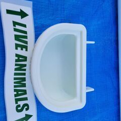 【美品】ペットキャリー中型犬用　ホワイトの画像