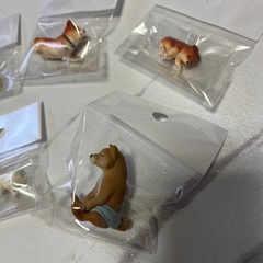 未開封 犬 フィギュア セット売りの画像