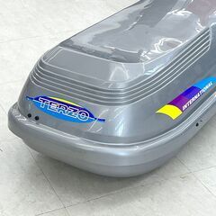 北海道 千歳市/恵庭市 TERZO/テルッツォ ルーフボックス インターナショナル INTERNATIONAL  TEAM TERZO シルバー 現状品の画像