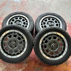 WORKホイール＆TOYOオープンカントリー4本セットの画像