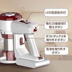 掃除機 コードレス 4-in-1 スティッククリーナー/ハンディクリーナー/布団クリーター/車用掃除機 20000Pa 超強吸引力 サイクロン式 掃除機 250W コードレス掃除機 充電式 壁掛け 超軽量 自走式 - INSE S5の画像