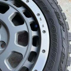 WORKホイール＆TOYOオープンカントリー4本セットの画像