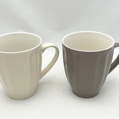 ペアマグカップ ベージュ系 の画像