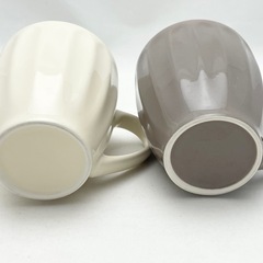 ペアマグカップ ベージュ系 の画像