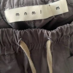 mnml　ミニマル　ドロップクロッチカーゴパンツの画像