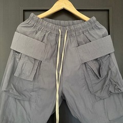 mnml　ミニマル　ドロップクロッチカーゴパンツの画像