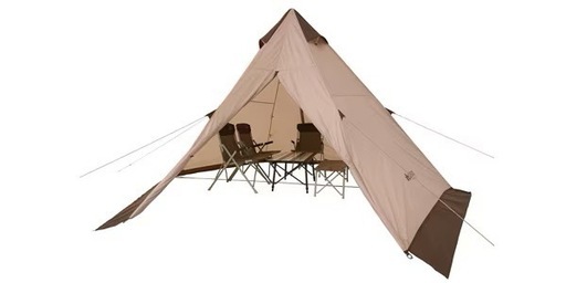 LOGOS ロゴス Vポール Tepee400-BA テント