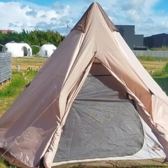 LOGOS ロゴス Vポール Tepee400-BA テント　の画像