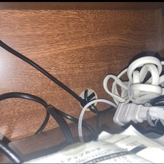 ヴィンテージ　ガラス扉　サイドボード　ナラ無垢の画像