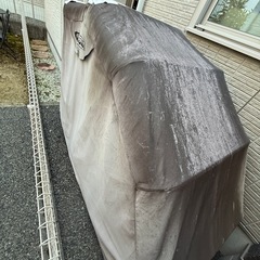 お話し中！！バイク簡易 ガレージあげます！無料 の画像